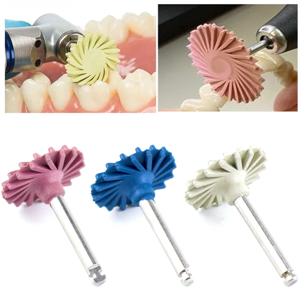 6 pieces/set dental polishing disc 3 color composite resin dental soft brush set high quality wear-resistant diamond material
6 pieces/set dental polishing disc 3 color composite resin dental soft brush set high quality wear-resistant diamond material