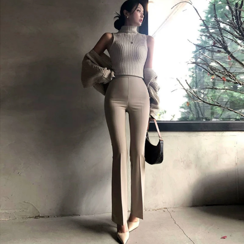 Dongda Gate High Waist Flared Pants Women's Fashion Comfortable New Arrival Commuter Long Pants Long Leg Lengthening Casual P...
Dongda Gate High Waist Flared Pants Women's Fashion Comfortable New Arrival Commuter Long Pants Long Leg Lengthening Casual P...