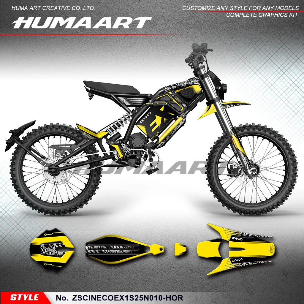 HUMAART Racing Sticker Adhesive Decals for CINECO EX1-S EX1-RPO Graphics Kit, Shield, ZSCINECOEX1S25N010-HOR
HUMAART Racing Sticker Adhesive Decals for CINECO EX1-S EX1-RPO Graphics Kit, Shield, ZSCINECOEX1S25N010-HOR