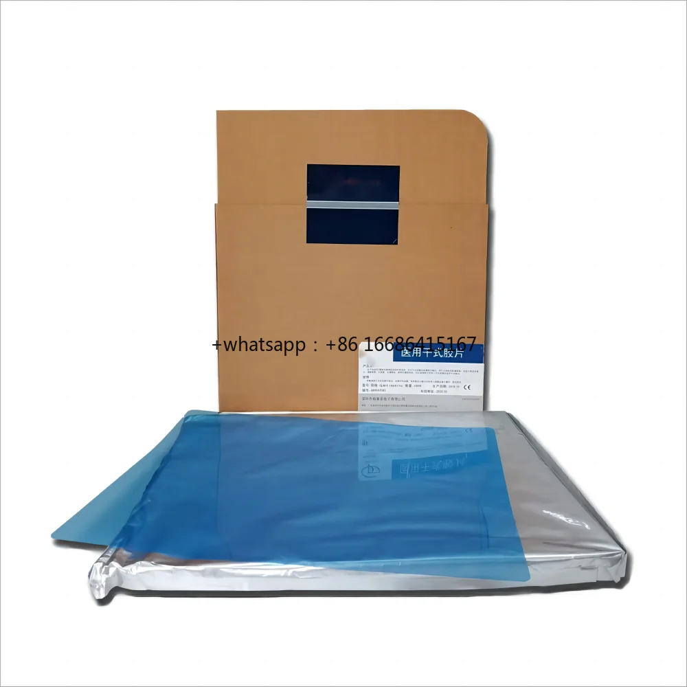 10x14in 26x36cm Medical X-ray Film Dry Thermal Film Replace Film DT2B To Use On Drystar 5300 5302 Printers And Imagers
10x14in 26x36cm Medical X-ray Film Dry Thermal Film Replace Film DT2B To Use On Drystar 5300 5302 Printers And Imagers