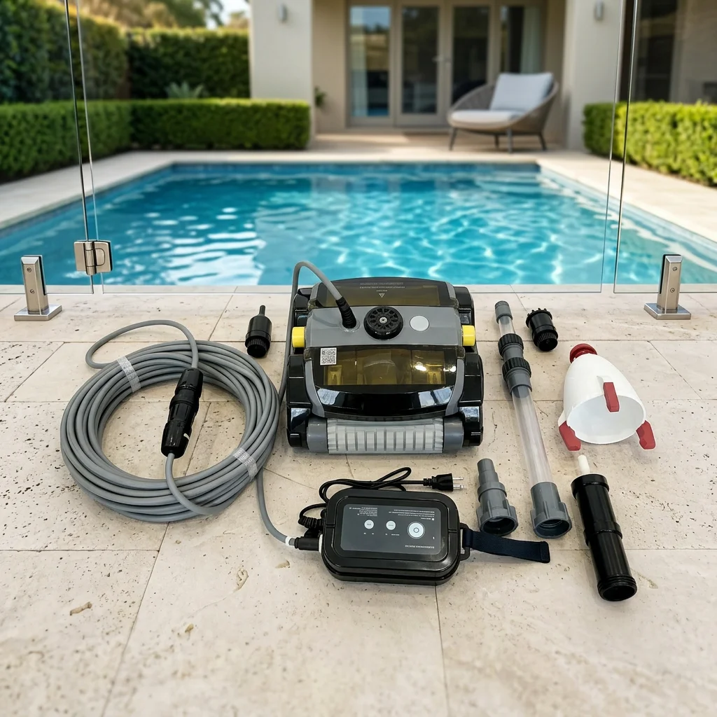 Wired Outdoor Swimming Pool Robot Wall-Climbing Suction Intelligent Floor Cleaner
Wired Outdoor Swimming Pool Robot Wall-Climbing Suction Intelligent Floor Cleaner