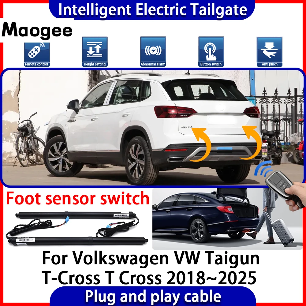 Автоматический электропривод багажника (комплект) для Volkswagen VW Taigun T-Cross 2018~2025
Автоматический электропривод багажника (комплект) для Volkswagen VW Taigun T-Cross 2018~2025