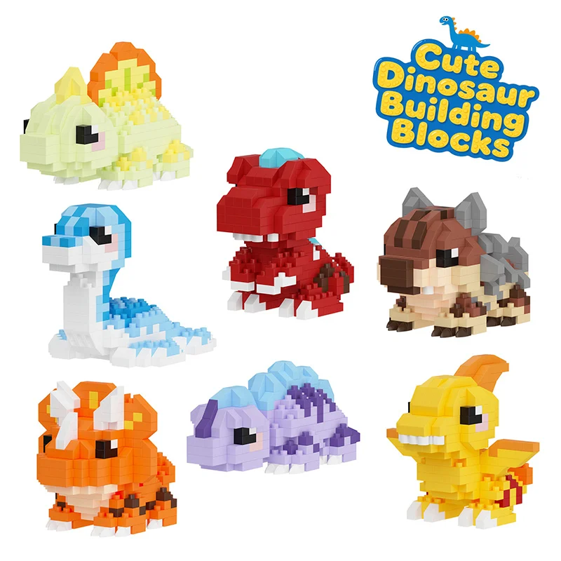 Jurassic Dino World Mini Dinosaurs Building Blocks Dinosaur Velociraptor T-Rex Triceratops Rex Bricks Kids Boys DIY Toys Gift
Jurassic Dino World Mini Dinosaurs Building Blocks Dinosaur Velociraptor T-Rex Triceratops Rex Bricks Kids Boys DIY Toys Gift