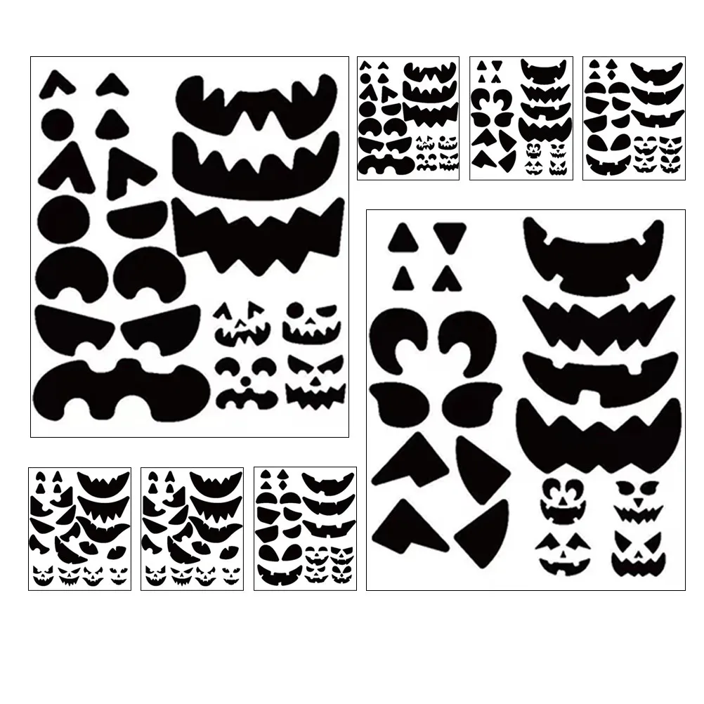 8 Sheets Black Pumpkin Face Stickers for Halloween Thanksgiving Decorations DIY Pumpkin Decorating Craft Kit Kids Creative Fun
8 Sheets Black Pumpkin Face Stickers for Halloween Thanksgiving Decorations DIY Pumpkin Decorating Craft Kit Kids Creative Fun