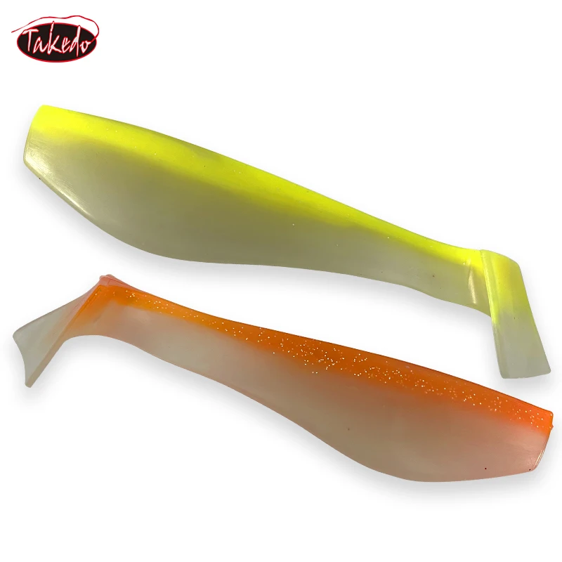 TAKEDO 17cm 52g T-tail Soft Fishing Lures Luminous Fishing Bait PVC Trolling Softbaits With Sound Bead Wobblers For Tuna Shark
TAKEDO 17cm 52g T-tail Soft Fishing Lures Luminous Fishing Bait PVC Trolling Softbaits With Sound Bead Wobblers For Tuna Shark