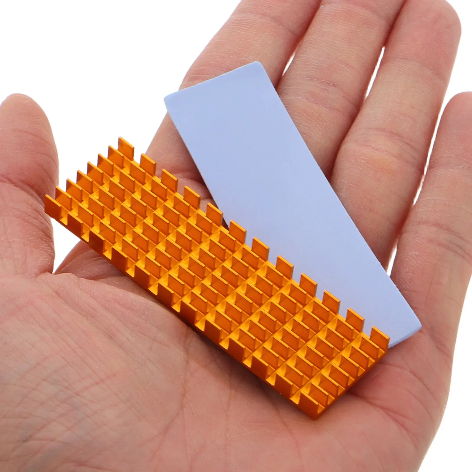 2280Pcs M.2 2280 Nvme Pcie Heatsink Cooler High Performance Heat Dissipation Solid State Drive Cooling Laptop
2280Pcs M.2 2280 Nvme Pcie Heatsink Cooler High Performance Heat Dissipation Solid State Drive Cooling Laptop