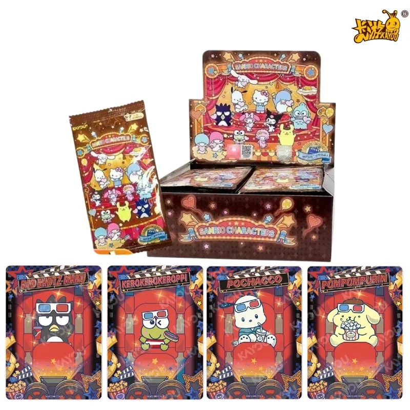 KAYOU Sanrios Characters Xingdong Xuyu Fun Shadow Pack Vol.3 Full Box Cute Collectible Trading Card Blind Box for Girls Gift
KAYOU Sanrios Characters Xingdong Xuyu Fun Shadow Pack Vol.3 Full Box Cute Collectible Trading Card Blind Box for Girls Gift