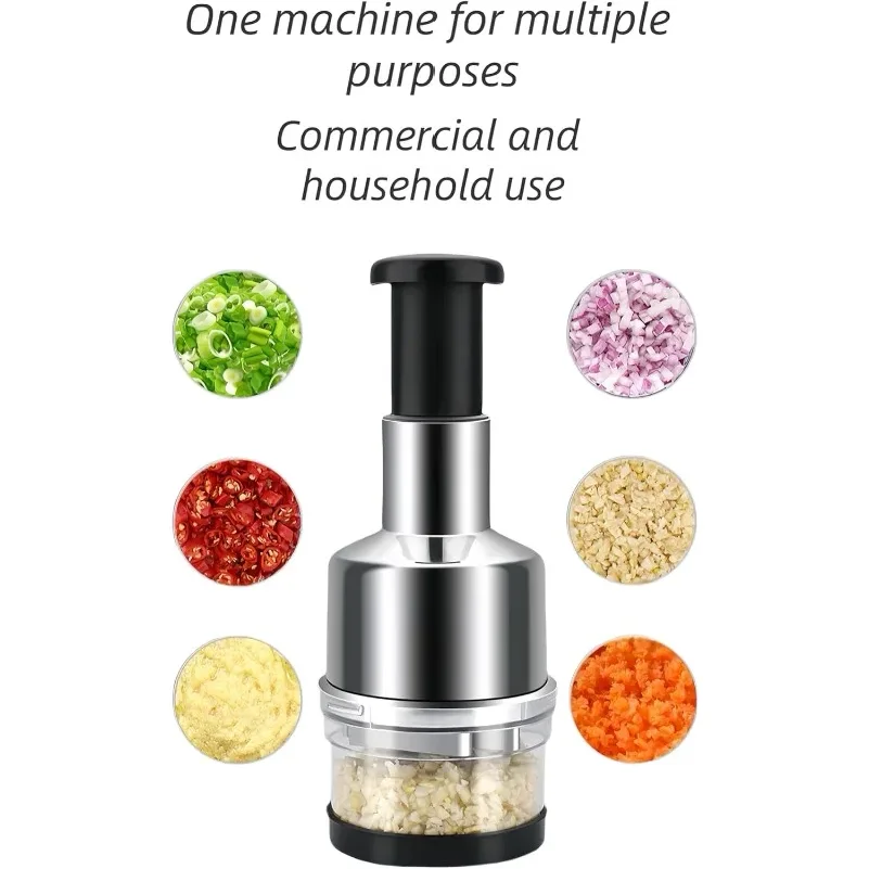 304 Stainless Steel Garlic Press, Manual Garlic Chopper, Kitchen Gadget
304 Stainless Steel Garlic Press, Manual Garlic Chopper, Kitchen Gadget
