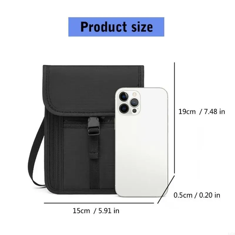RFIDS Blocking Stash Neck Wallet,Lightweight Travel + Holder for Women Men Holds Phone,Cash,Cards,Keys 547A
RFIDS Blocking Stash Neck Wallet,Lightweight Travel + Holder for Women Men Holds Phone,Cash,Cards,Keys 547A