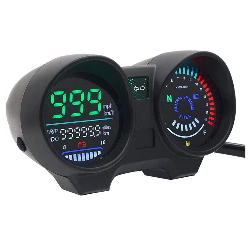Motorcycle Speedometer Digital Led Panel Tachometer For Brazilian Titan 150 Honda Cg150 Fan150 2010 2012
Motorcycle Speedometer Digital Led Panel Tachometer For Brazilian Titan 150 Honda Cg150 Fan150 2010 2012