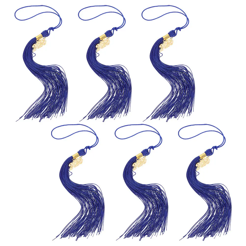 6Pcs Graduation Tassels Doctoral Caps 2025 Graduation Cap Charm Pendant Academic Ceremony Hat Decorations Honor Tassel
6Pcs Graduation Tassels Doctoral Caps 2025 Graduation Cap Charm Pendant Academic Ceremony Hat Decorations Honor Tassel