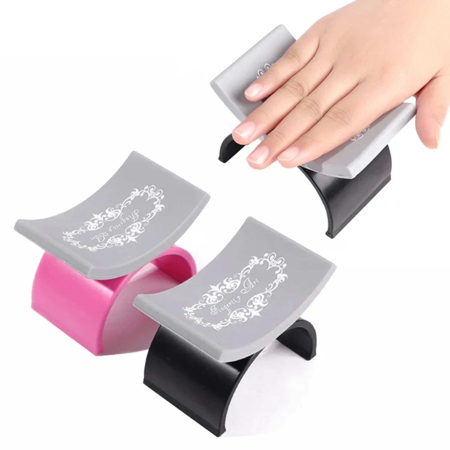 1Pcs U-shaped Silicone Nail Table Hand Pillow Holder Washable Portable Mat Pad Nail Art Salon Manicure Salon Tool Nail Equipment
1Pcs U-shaped Silicone Nail Table Hand Pillow Holder Washable Portable Mat Pad Nail Art Salon Manicure Salon Tool Nail Equipment