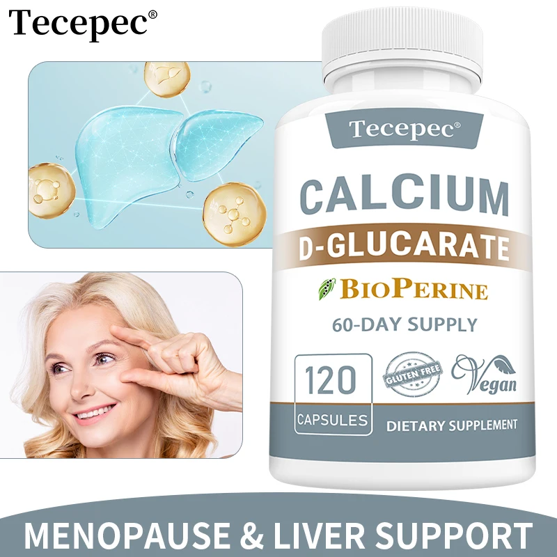 Calcium D-Glucarate Capsules 500mg with Calcium & Bioperine, Supports Daily Metabolic Balance, Cellular Wellness & Body Comfort
Calcium D-Glucarate Capsules 500mg with Calcium & Bioperine, Supports Daily Metabolic Balance, Cellular Wellness & Body Comfort