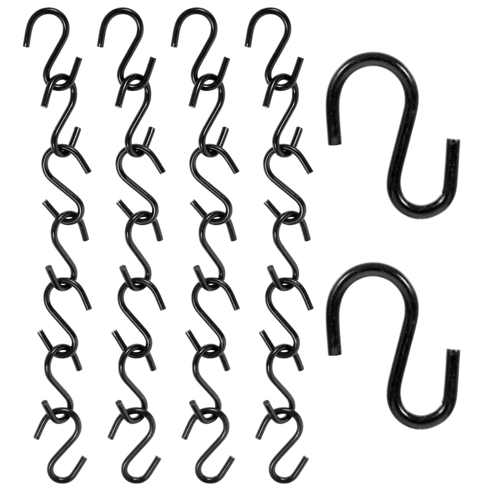 100pcs Hooks Black Heavy Duty Decorative Hanging Multipurpose Kitchen Bathroom Closet Organizer Hangers
100pcs Hooks Black Heavy Duty Decorative Hanging Multipurpose Kitchen Bathroom Closet Organizer Hangers