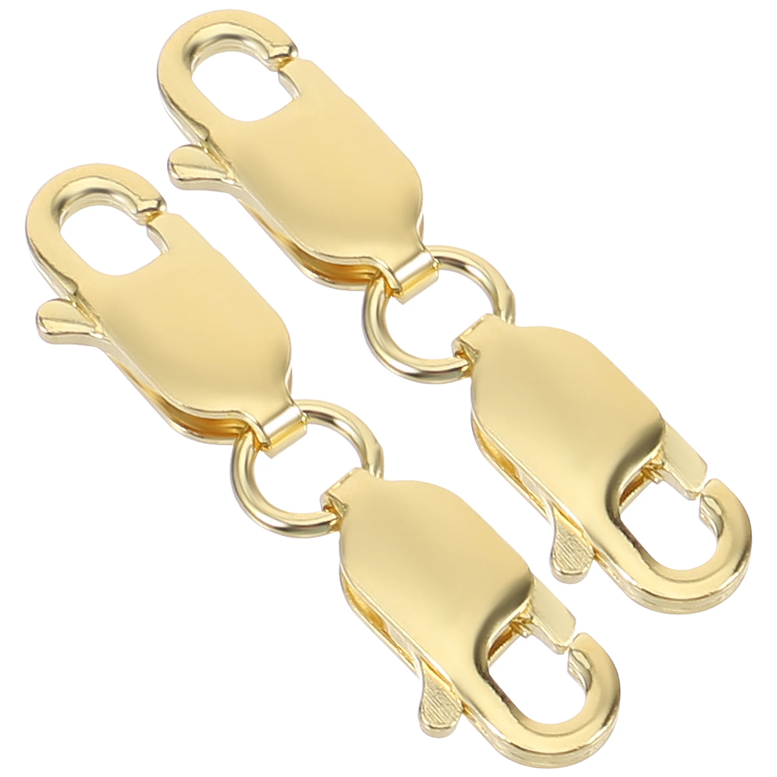 2Pcs Gold Double Lobster Clasps Shrimp Buckle Accessories for Jewelry Making Necklace Bracelet Extender DIY
2Pcs Gold Double Lobster Clasps Shrimp Buckle Accessories for Jewelry Making Necklace Bracelet Extender DIY