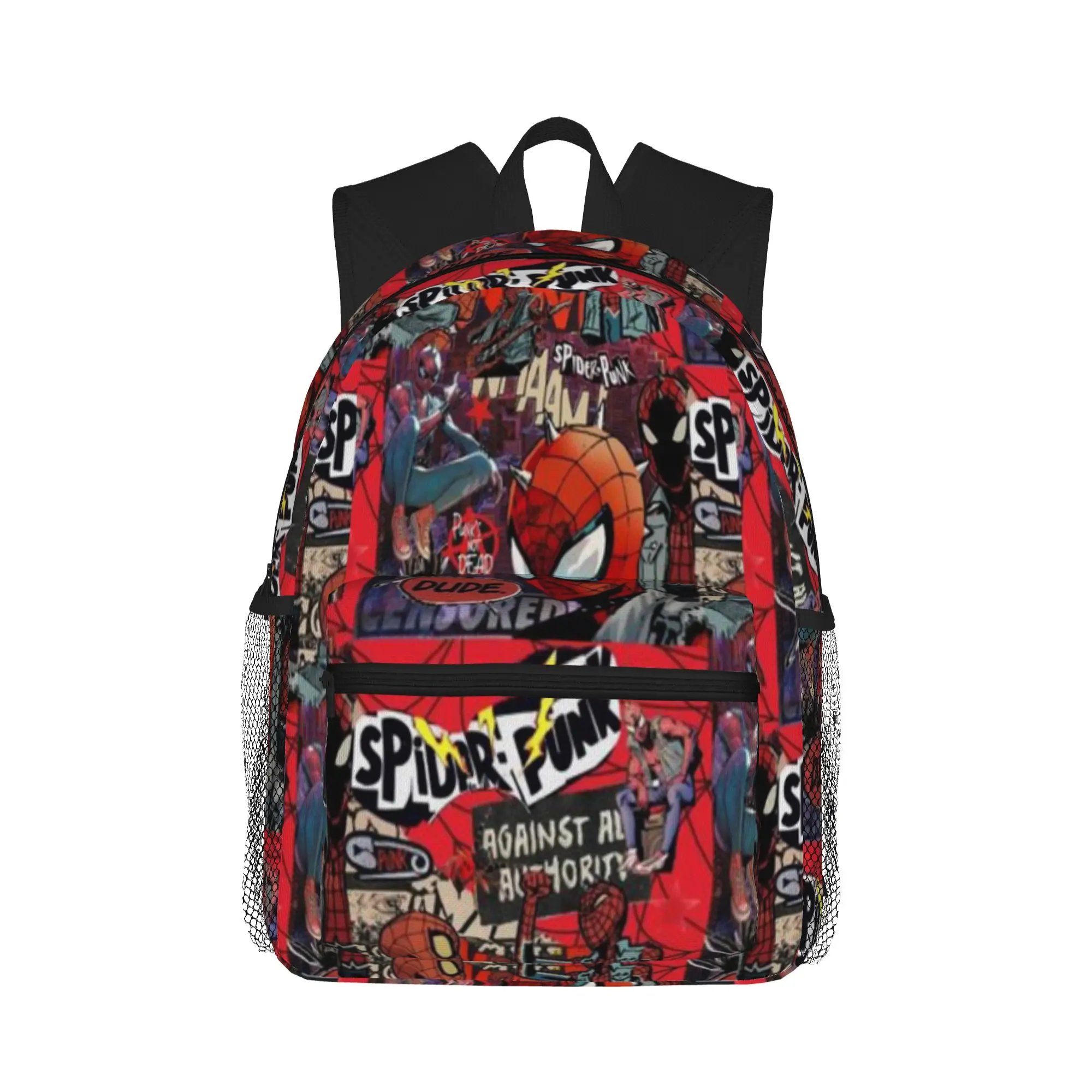 Spider-Punk Collage Casual Backpack for Students and Adults Travel backpack
Spider-Punk Collage Casual Backpack for Students and Adults Travel backpack