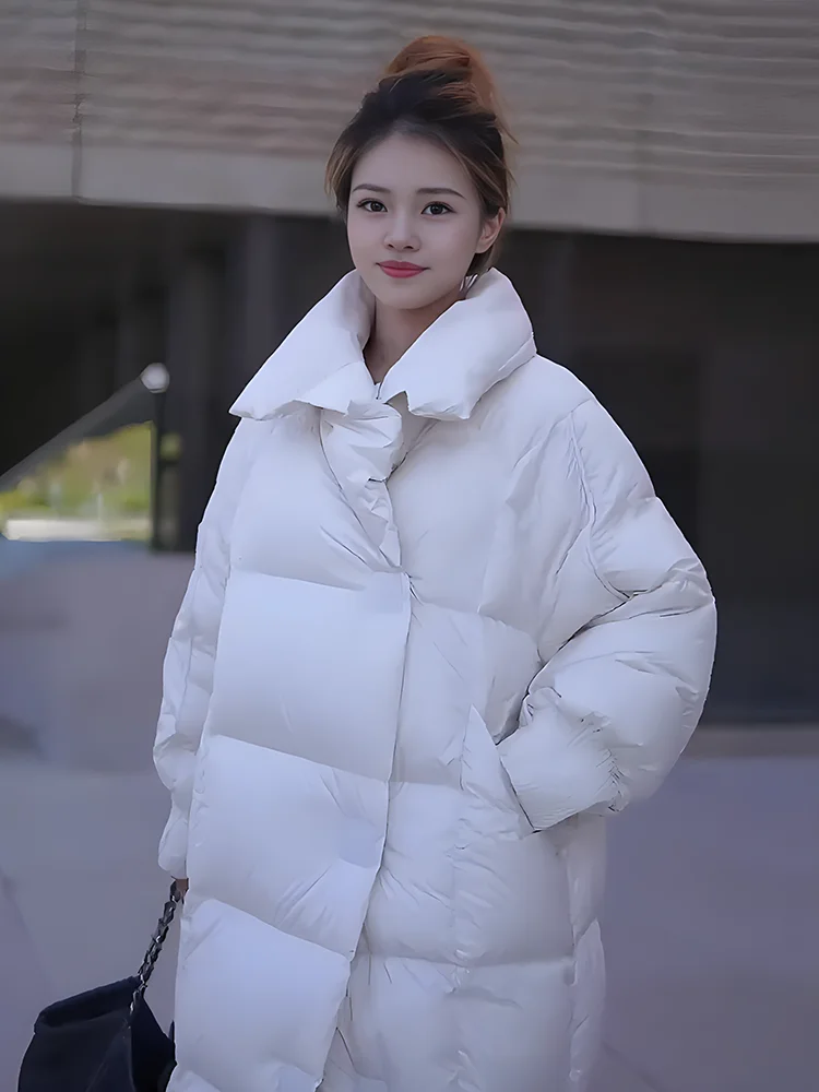 2024 Winter New Faionable Versatile Thiened Floing Large Collar White Du down Jaet Women's Trendy Commute Sle
2024 Winter New Faionable Versatile Thiened Floing Large Collar White Du down Jaet Women's Trendy Commute Sle