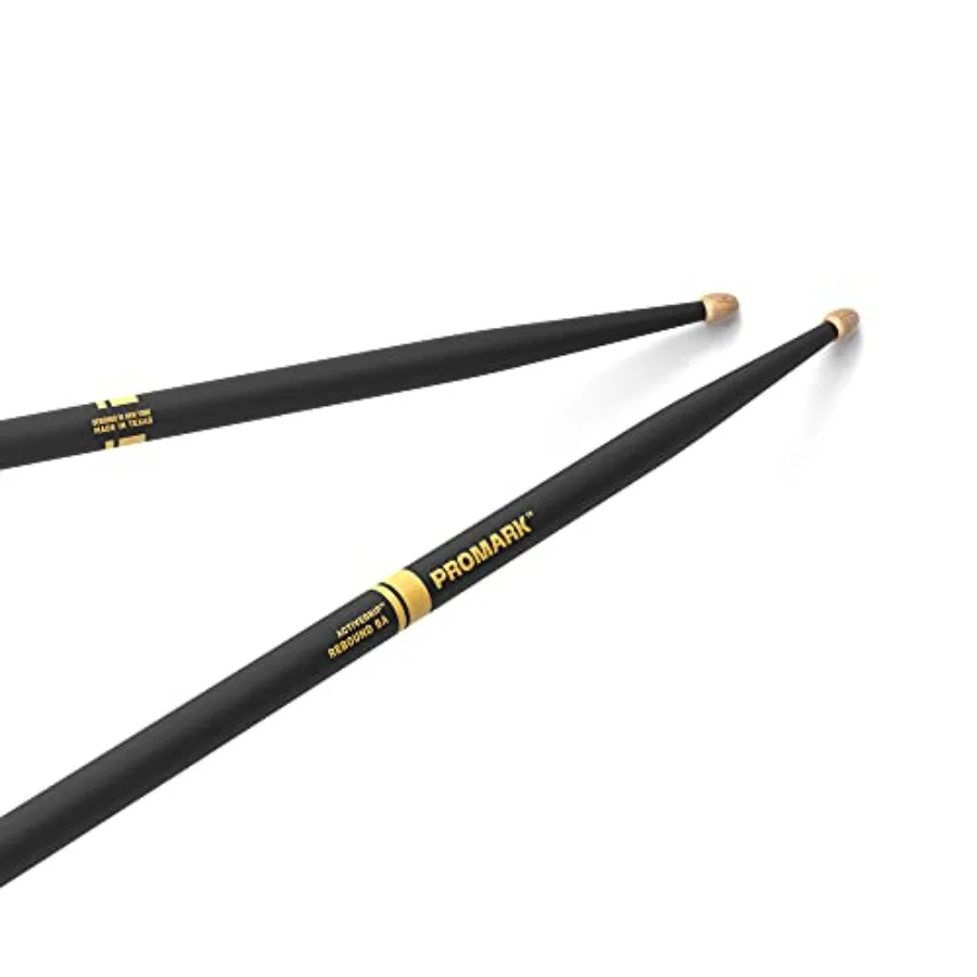 Барабанные палочки ProMark Forward Rebound 5A ActiveGrip R5AAG с липким покрытием Active Grip, черные, с коническим наконечником, из древесины гикори - 1 пара
Барабанные палочки ProMark Forward Rebound 5A ActiveGrip R5AAG с липким покрытием Active Grip, черные, с коническим наконечником, из древесины гикори - 1 пара