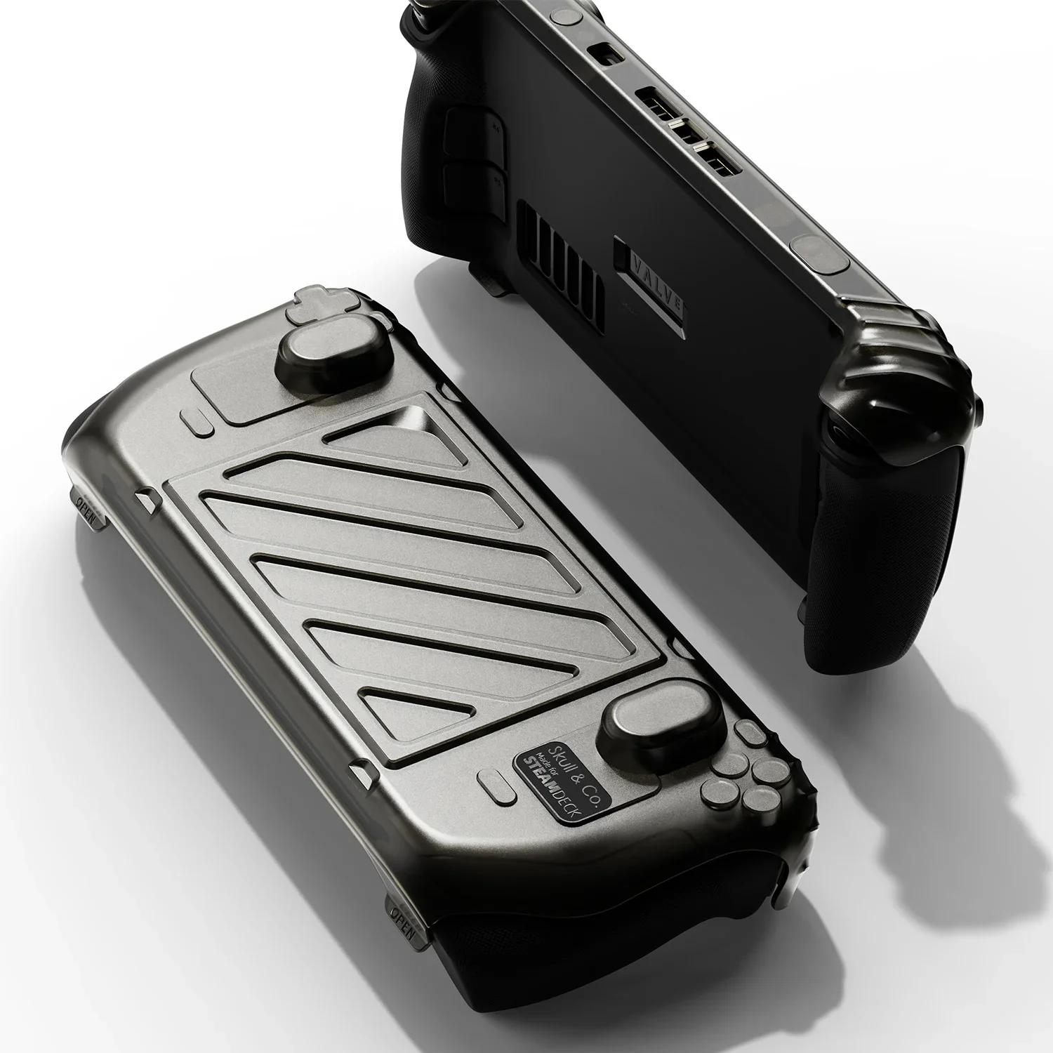 HardShell Front Cover Bundle for Steam Deck/OLED StandGrip (GripCase), Full Protective Case with Front Cover Case for Steam Deck
HardShell Front Cover Bundle for Steam Deck/OLED StandGrip (GripCase), Full Protective Case with Front Cover Case for Steam Deck