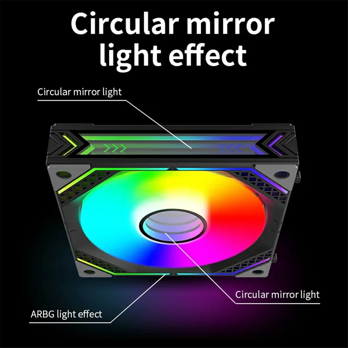 ATP-2 No Wire Splicing 3 In 1 Case Fan 12V PWM Circular Mirror ARGB 120MM CPU Liquid Cooling Ventilator White Reverse
ATP-2 No Wire Splicing 3 In 1 Case Fan 12V PWM Circular Mirror ARGB 120MM CPU Liquid Cooling Ventilator White Reverse