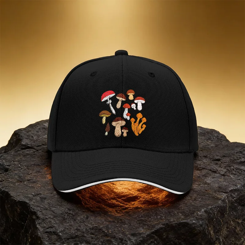 Various Mushroom Patterns Hat Unisex Printed Baseball Cap Sandwich Duckbill Cap Sports Hat Suitable for Daily Commute An
Various Mushroom Patterns Hat Unisex Printed Baseball Cap Sandwich Duckbill Cap Sports Hat Suitable for Daily Commute An