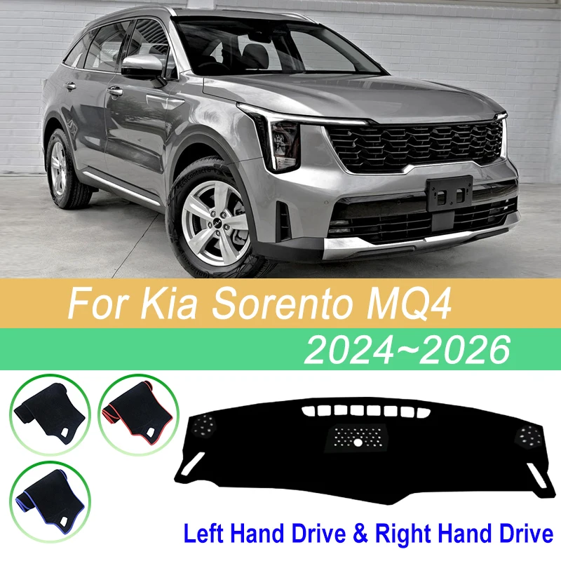 LHD RHD Car Dashboard Cover Pad For Kia Sorento MQ4 2024 2025 2026 Dash Mat Sun Shade Carpet Rug Protective Sticker Accessories
LHD RHD Car Dashboard Cover Pad For Kia Sorento MQ4 2024 2025 2026 Dash Mat Sun Shade Carpet Rug Protective Sticker Accessories