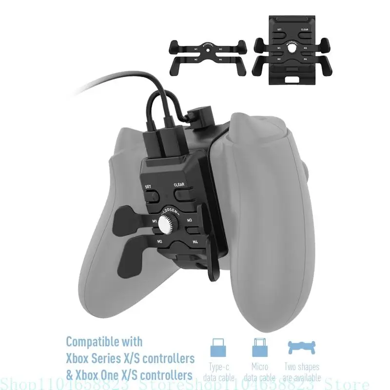 Extension Keys Controller Gamepad Back Button Attachment Joystick Rear Button Support Function S
Extension Keys Controller Gamepad Back Button Attachment Joystick Rear Button Support Function S