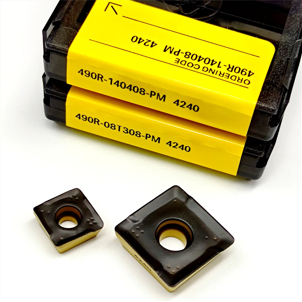 490R 08T308 140408 PM4240 Insert Carbide Turning Tool Indexable for External Grooving Turning CNC Lathe PM 4240 Milling Tool
490R 08T308 140408 PM4240 Insert Carbide Turning Tool Indexable for External Grooving Turning CNC Lathe PM 4240 Milling Tool