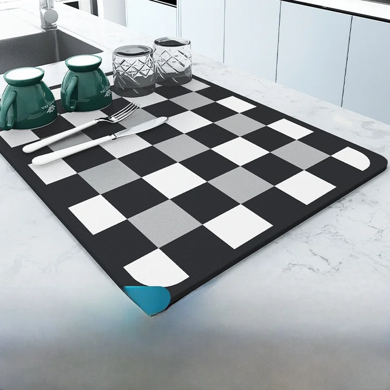 Kitchen Drain Mat Bar Silicon Dendroid Water Absorbent Cup Mat Tea Table Heat Insulation Pad Dish Cup Wash Free Dry Mat
Kitchen Drain Mat Bar Silicon Dendroid Water Absorbent Cup Mat Tea Table Heat Insulation Pad Dish Cup Wash Free Dry Mat