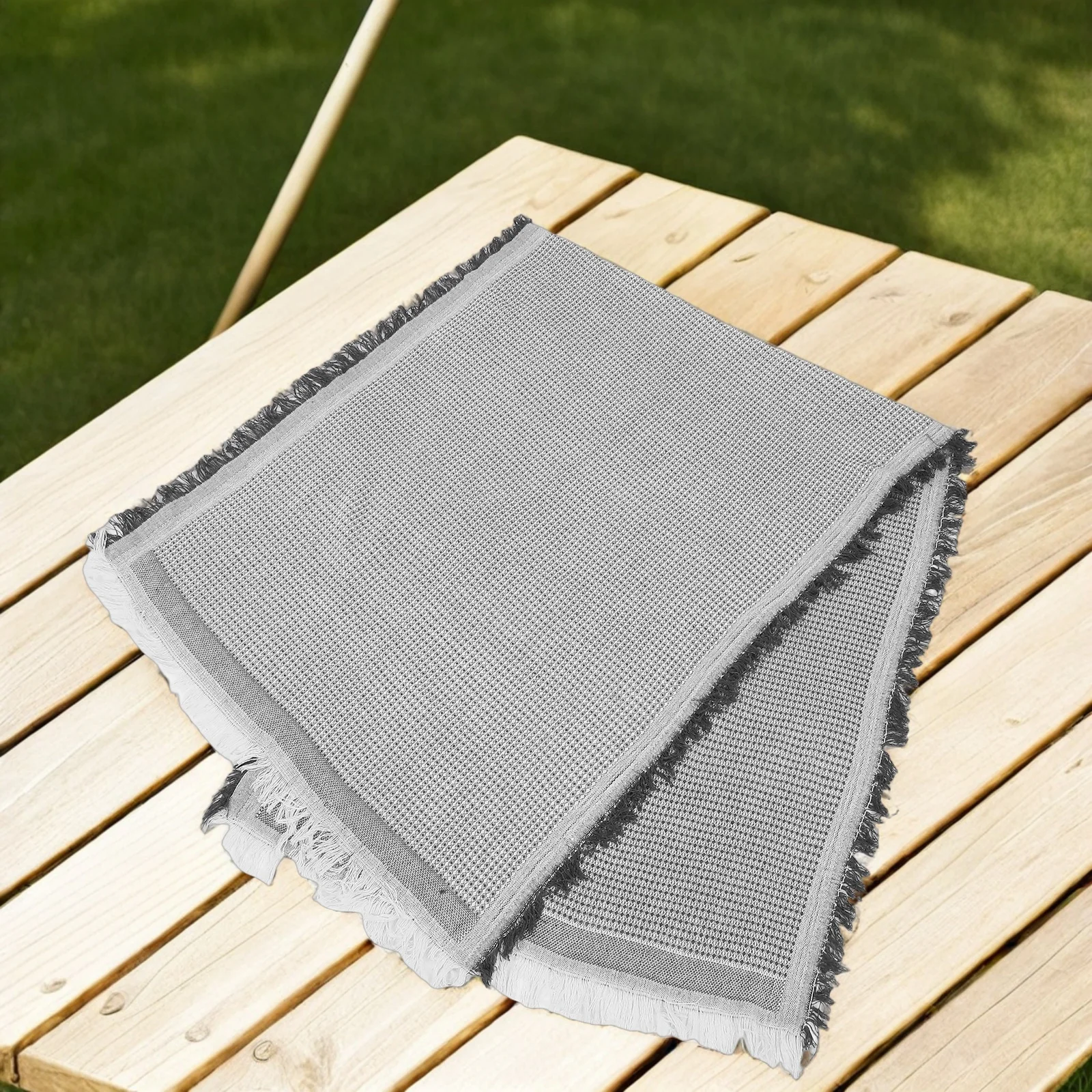 1pc Outdoor Picnic Mat Beach Blanket Grey Cotton Yarn Multifunctional Camping Cover Car Trunk Pad Family Gathering Reusable Easy
1pc Outdoor Picnic Mat Beach Blanket Grey Cotton Yarn Multifunctional Camping Cover Car Trunk Pad Family Gathering Reusable Easy