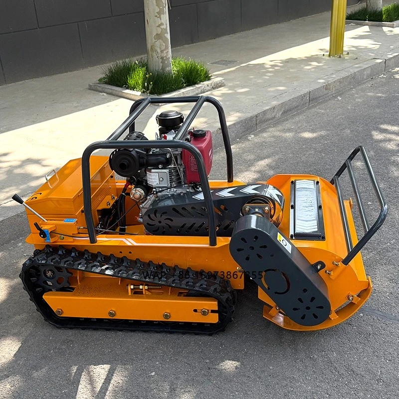 China-made Cordless Flail Mower 48v Remote Controlled Tracked Mulcher Multifunctional Grass Mower with Battery
China-made Cordless Flail Mower 48v Remote Controlled Tracked Mulcher Multifunctional Grass Mower with Battery