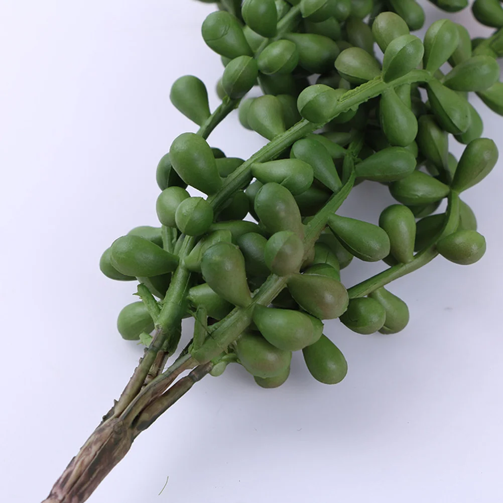 4pcs Artificial Succulents Green Vine Washable Wedding Party Outdoor Decoration String Of Pearls Rattan Hanging Basket
4pcs Artificial Succulents Green Vine Washable Wedding Party Outdoor Decoration String Of Pearls Rattan Hanging Basket