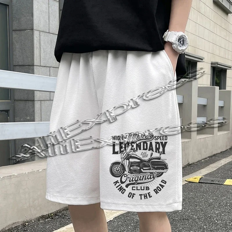 Мужские быстросохнущие дышащие повседневные шорты с принтом, прямые брюки длиной пять четвертей, летние уличные модные подростковые брюки
Мужские быстросохнущие дышащие повседневные шорты с принтом, прямые брюки длиной пять четвертей, летние уличные модные подростковые брюки