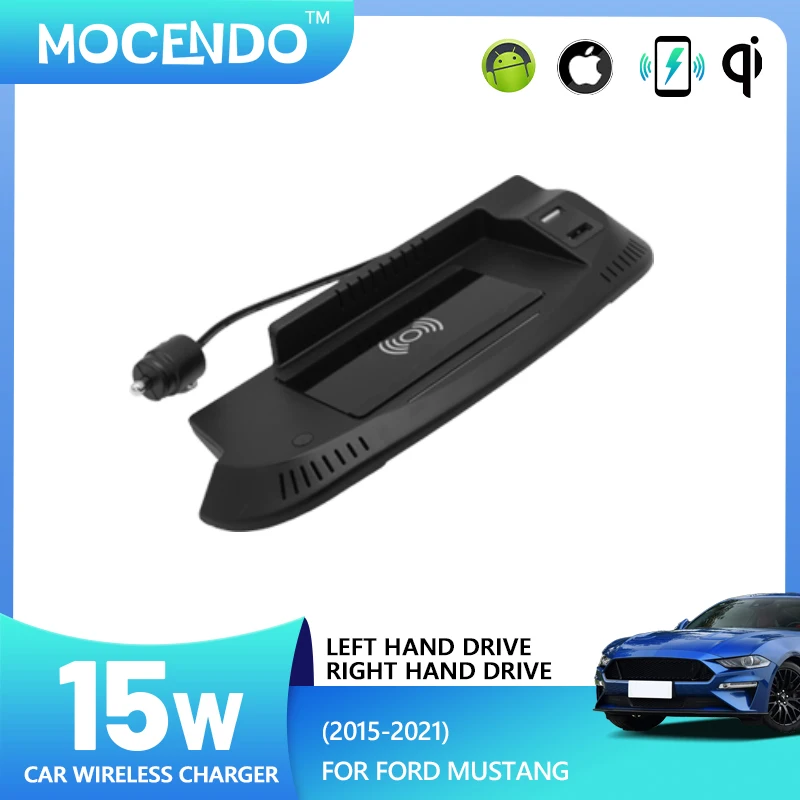 MOCENDO Wireless Car Charger for Ford Mustang 2015-2021 Fast Charging Accessory Adapter Interior
MOCENDO Wireless Car Charger for Ford Mustang 2015-2021 Fast Charging Accessory Adapter Interior