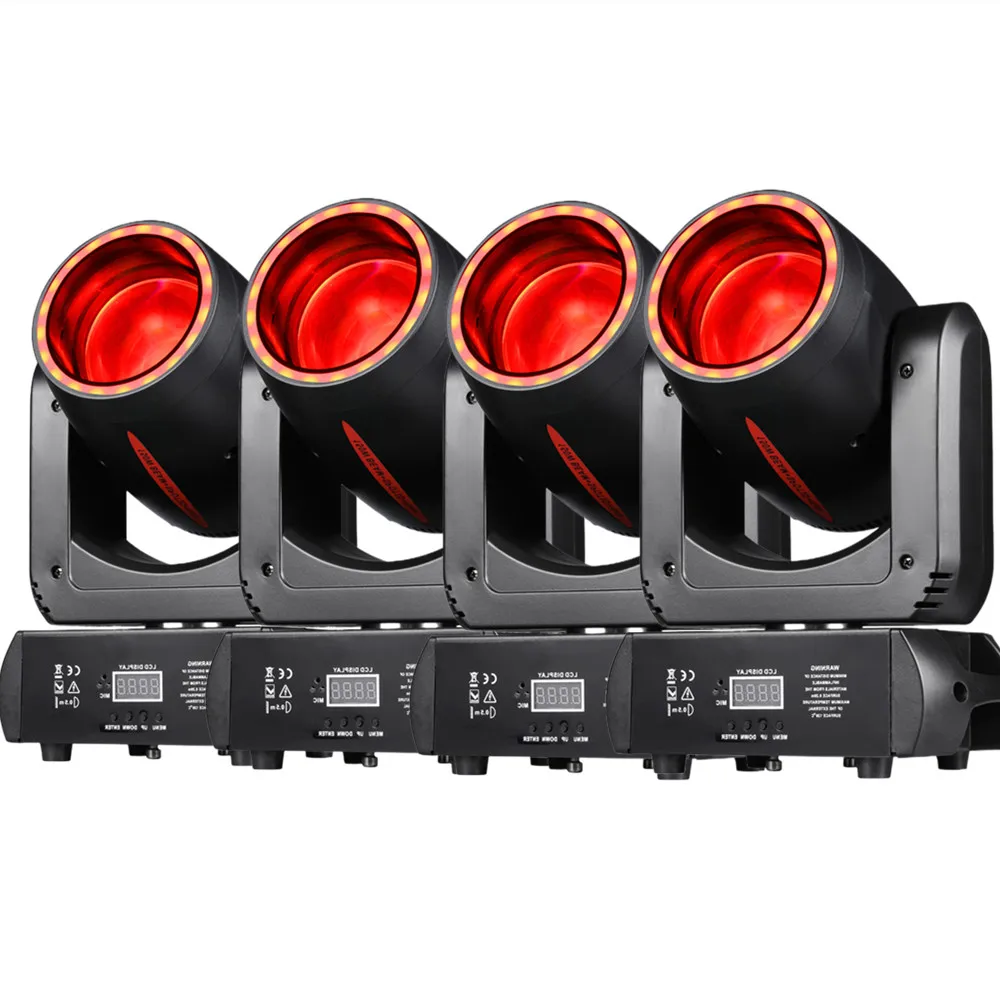 Moving Head DJ Light 180W LED Mini Stage Lights, 8 Gobos 8 Gobos RGB Halo Beam Spot 3D Prism, DMX512 DJ Lighting 16/20CH for Par
Moving Head DJ Light 180W LED Mini Stage Lights, 8 Gobos 8 Gobos RGB Halo Beam Spot 3D Prism, DMX512 DJ Lighting 16/20CH for Par