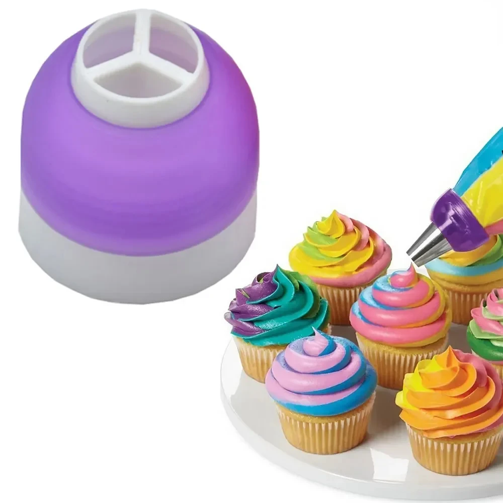 JJYY 3 Colors Icing Piping Nozzle Converter 3 Holes Cake Decoration Converter Mix Cream Decorated Mouth Converter Rabbit mold
JJYY 3 Colors Icing Piping Nozzle Converter 3 Holes Cake Decoration Converter Mix Cream Decorated Mouth Converter Rabbit mold