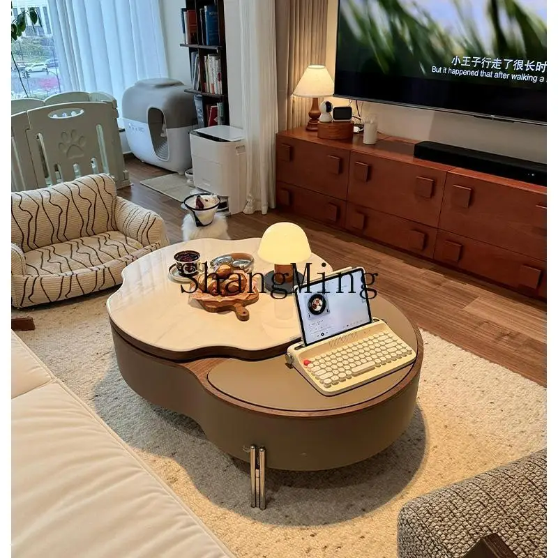 ZYH living room light luxury high-end design small apartment multi-functional lifting coffee table
ZYH living room light luxury high-end design small apartment multi-functional lifting coffee table