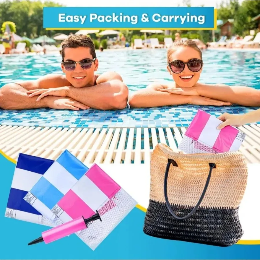 Water Floating Bed - Portable Swimming Ring, Pool Inflatable Bed, Floating Air Cushion, Swimming Equipment with Pump
Water Floating Bed - Portable Swimming Ring, Pool Inflatable Bed, Floating Air Cushion, Swimming Equipment with Pump