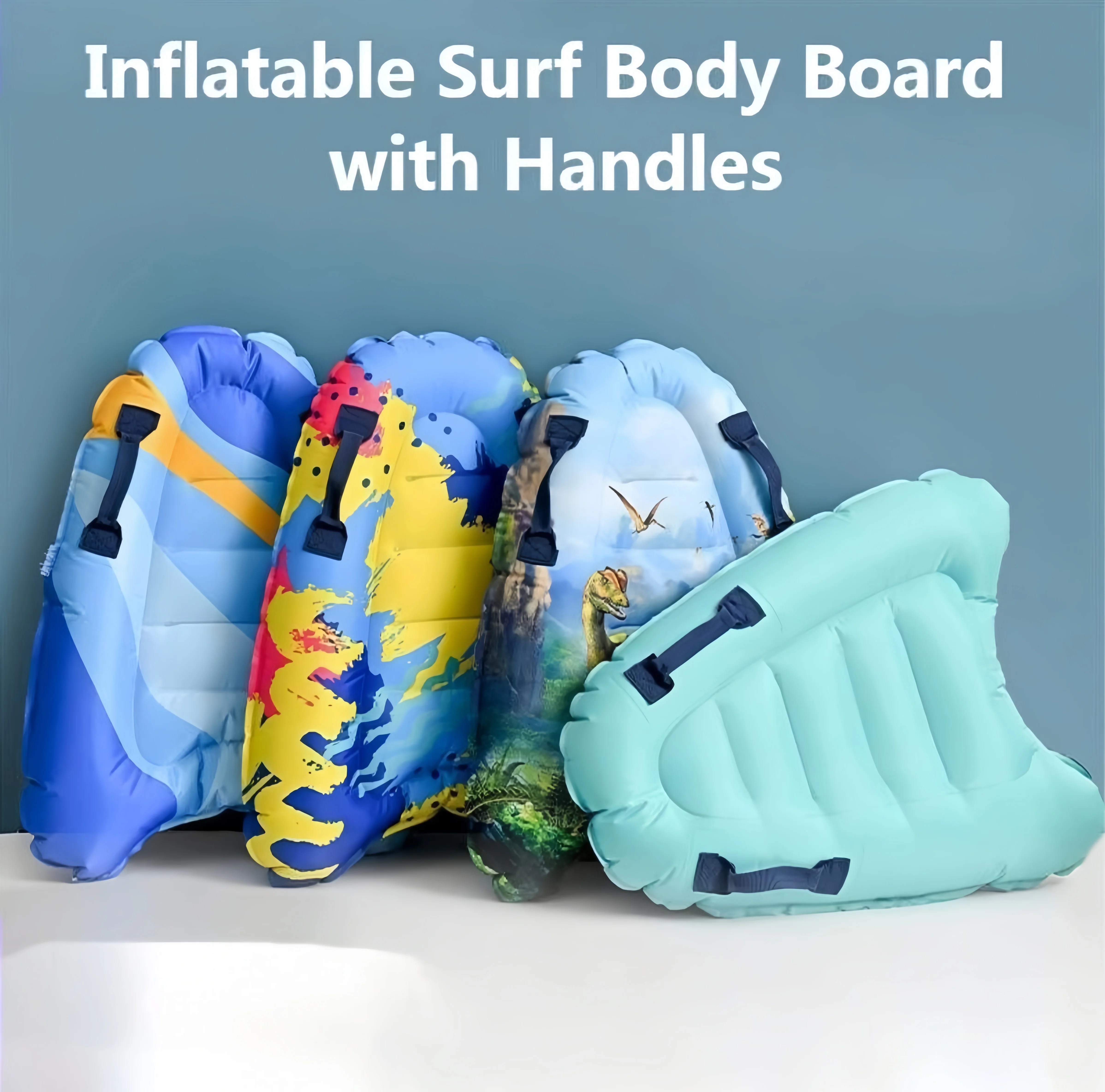 1pc inflatable surfing board with handle, lightweight and portable swimming float pad, suitable for learning to swim, beach holi
1pc inflatable surfing board with handle, lightweight and portable swimming float pad, suitable for learning to swim, beach holi