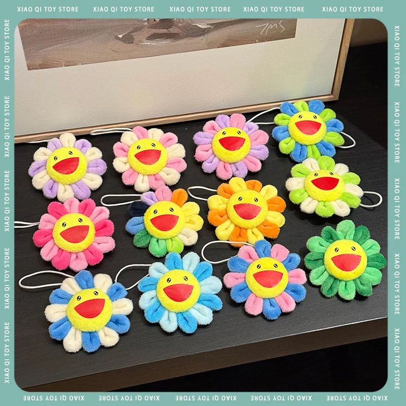 Original Smile Sunflower Soft Rainbow Flower Brooch Pin Stuffed Doll Smile Badge Clothes Decor Jewelry Plush Toy Gift for Kid
Original Smile Sunflower Soft Rainbow Flower Brooch Pin Stuffed Doll Smile Badge Clothes Decor Jewelry Plush Toy Gift for Kid 