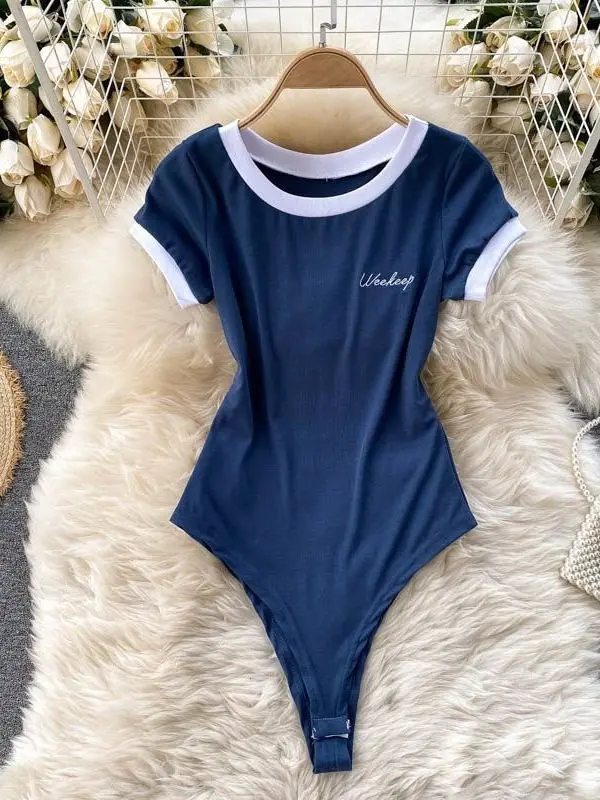 plus Size One-Piece Suit Top Women's Tight Short Sleeve Base Shirt Trendy Slimming Chest Display Commute Style Polyester Fiber
plus Size One-Piece Suit Top Women's Tight Short Sleeve Base Shirt Trendy Slimming Chest Display Commute Style Polyester Fiber