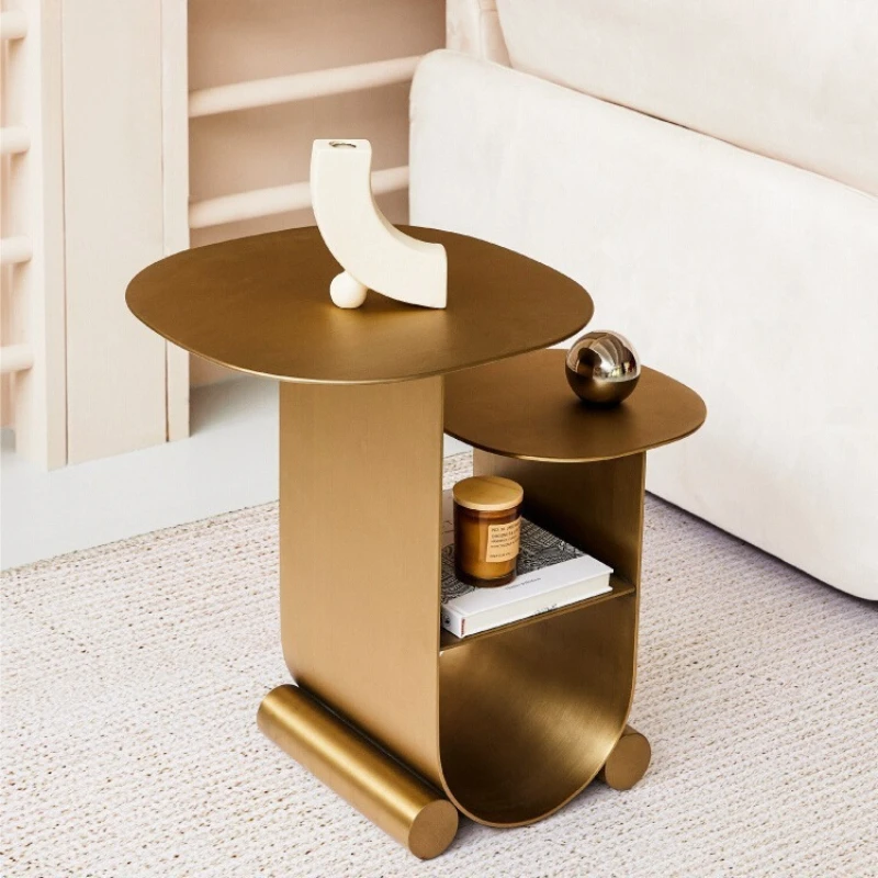 Stainless steel metal sofa balcony corner table small apartment coffee light luxury simple style double edge
Stainless steel metal sofa balcony corner table small apartment coffee light luxury simple style double edge