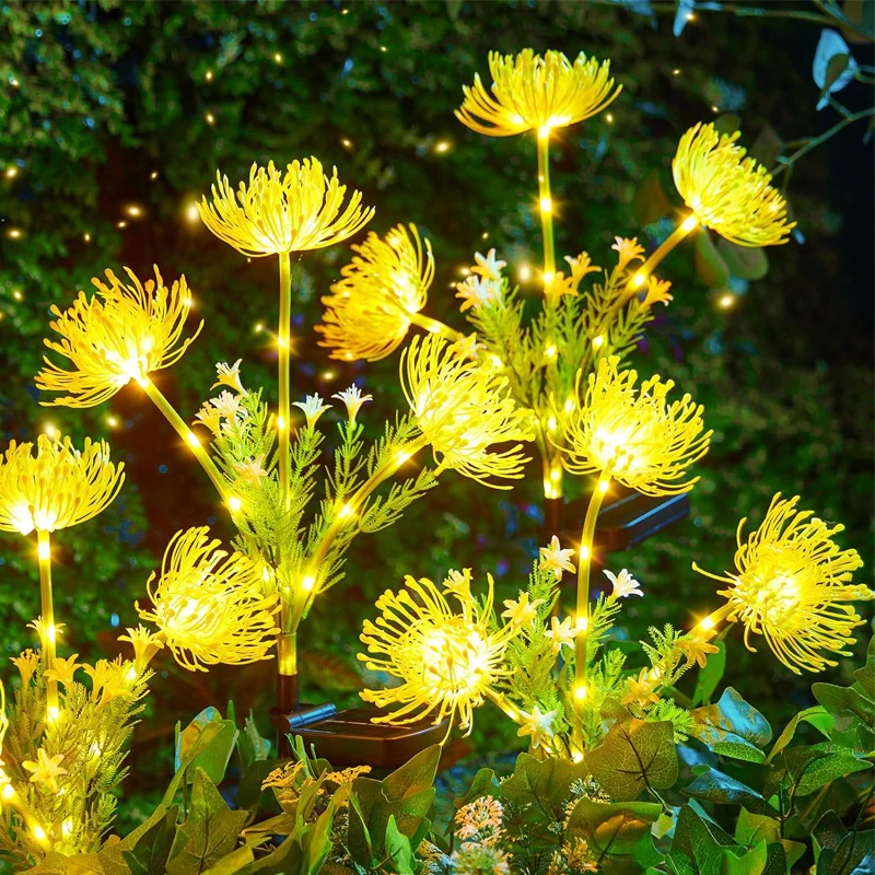 Solar Flowers Lawn Lamp Solar Garden Lights with Glowing Flowers & Stems Outdoor LED Light for Wedding Camping Garden Decor
Solar Flowers Lawn Lamp Solar Garden Lights with Glowing Flowers & Stems Outdoor LED Light for Wedding Camping Garden Decor