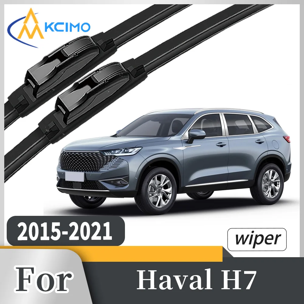 High Grade Clear View Rubber Front Windscreen Wiper Blades For Haval H7 2015-2021 All-Weather Noiseless Windshield Set 2Pcs
High Grade Clear View Rubber Front Windscreen Wiper Blades For Haval H7 2015-2021 All-Weather Noiseless Windshield Set 2Pcs