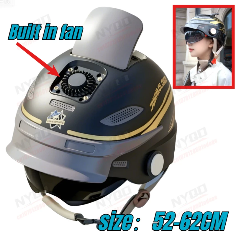 2026 New Summer Breathable Smart Half Helmet for Men Motorcycle Electric Scooter Riding Safety helmet for Women
2026 New Summer Breathable Smart Half Helmet for Men Motorcycle Electric Scooter Riding Safety helmet for Women