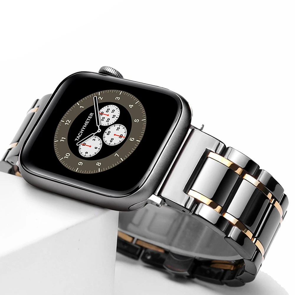 Ceramic Metal strap for Apple watch 10 46mm 42mm Ultra 49mm 9 8 7 45mm 41mm Replacement Wristband for iwatch 6 5 4 SE 44mm 40mm
Ceramic Metal strap for Apple watch 10 46mm 42mm Ultra 49mm 9 8 7 45mm 41mm Replacement Wristband for iwatch 6 5 4 SE 44mm 40mm