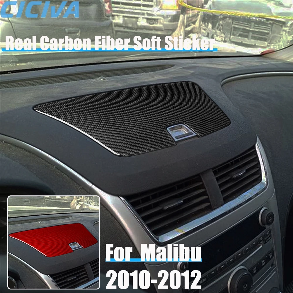 Автомобильные аксессуары из настоящего углеродного волокна, панель хранения приборной панели, декоративная накладка, мягкая наклейка для Chevrolet Malibu 2010 2011 2012
Автомобильные аксессуары из настоящего углеродного волокна, панель хранения приборной панели, декоративная накладка, мягкая наклейка для Chevrolet Malibu 2010 2011 2012