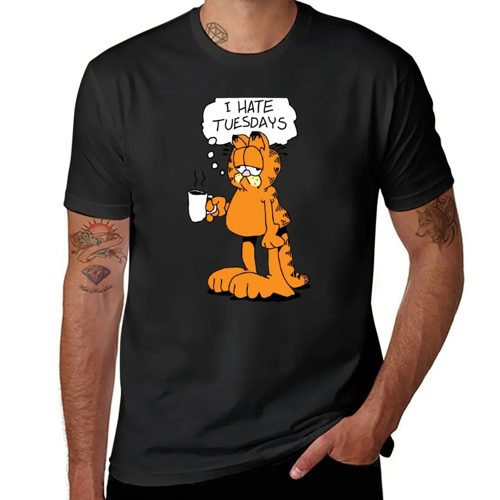 New GRAFIELD - I HATE TUESDAYS T-Shirt cute tops plus size tops Aesthetic clothing blank t shirts mens workout shirts
New GRAFIELD - I HATE TUESDAYS T-Shirt cute tops plus size tops Aesthetic clothing blank t shirts mens workout shirts