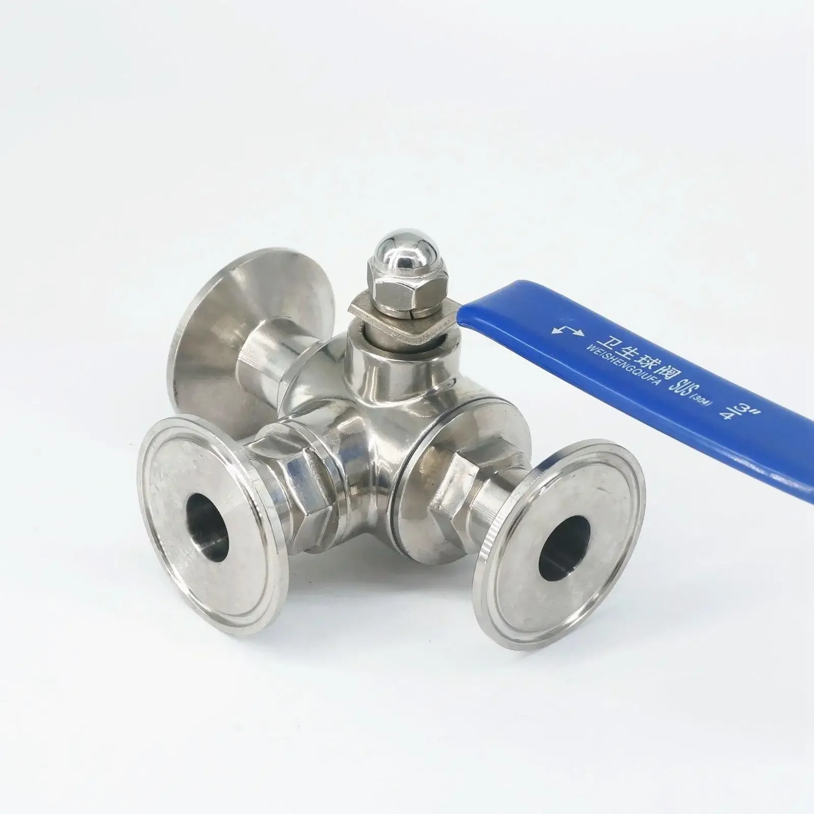 Fit Tube O.D 76mm Tri Clamp 3" (Ferrule O.D 91mm) 304 Stainless Steel Sanitary 3 Way T Port Ferrule Ball Valve
Fit Tube O.D 76mm Tri Clamp 3" (Ferrule O.D 91mm) 304 Stainless Steel Sanitary 3 Way T Port Ferrule Ball Valve