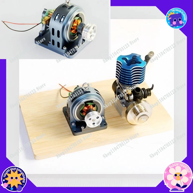 Модель DIY12v: мини-генератор с металлическим корпусом и винтовым двигателем для модификации двигателя.
Модель DIY12v: мини-генератор с металлическим корпусом и винтовым двигателем для модификации двигателя.
